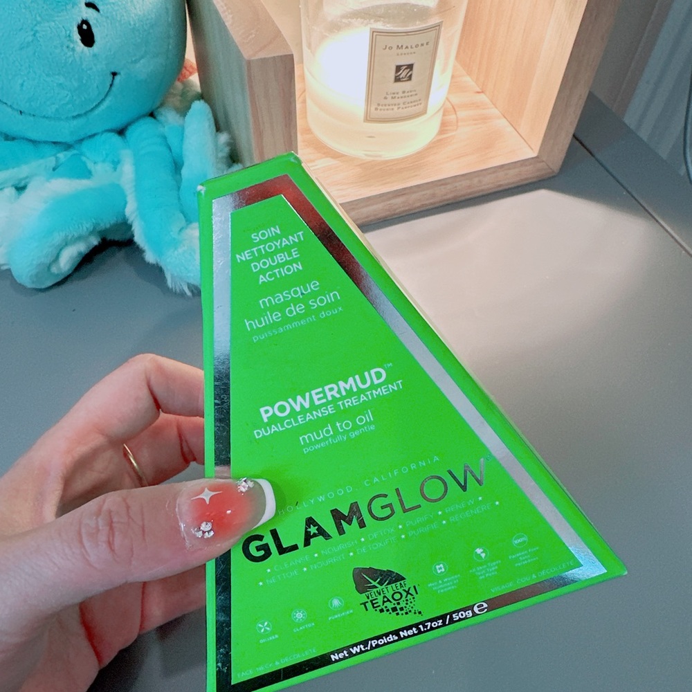GLAMGLOW POWERMUD DualCleanse Treatment /Mask/NEW - Picture 2 of 5